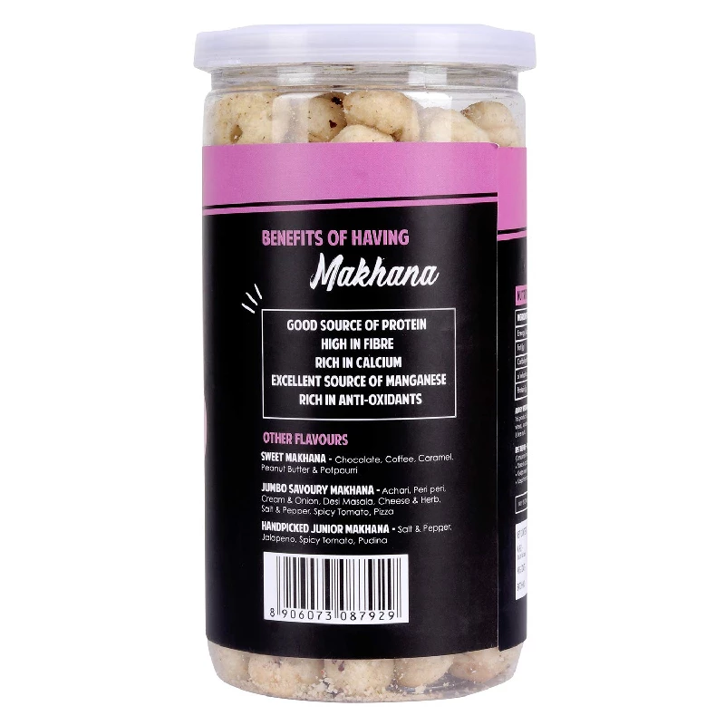 New Tree Healthy Snacks Combo of Jumbo Makhana Cream n Onion and Jumbo Makhana Cheese & Herb (Pack of 2) - Image 6