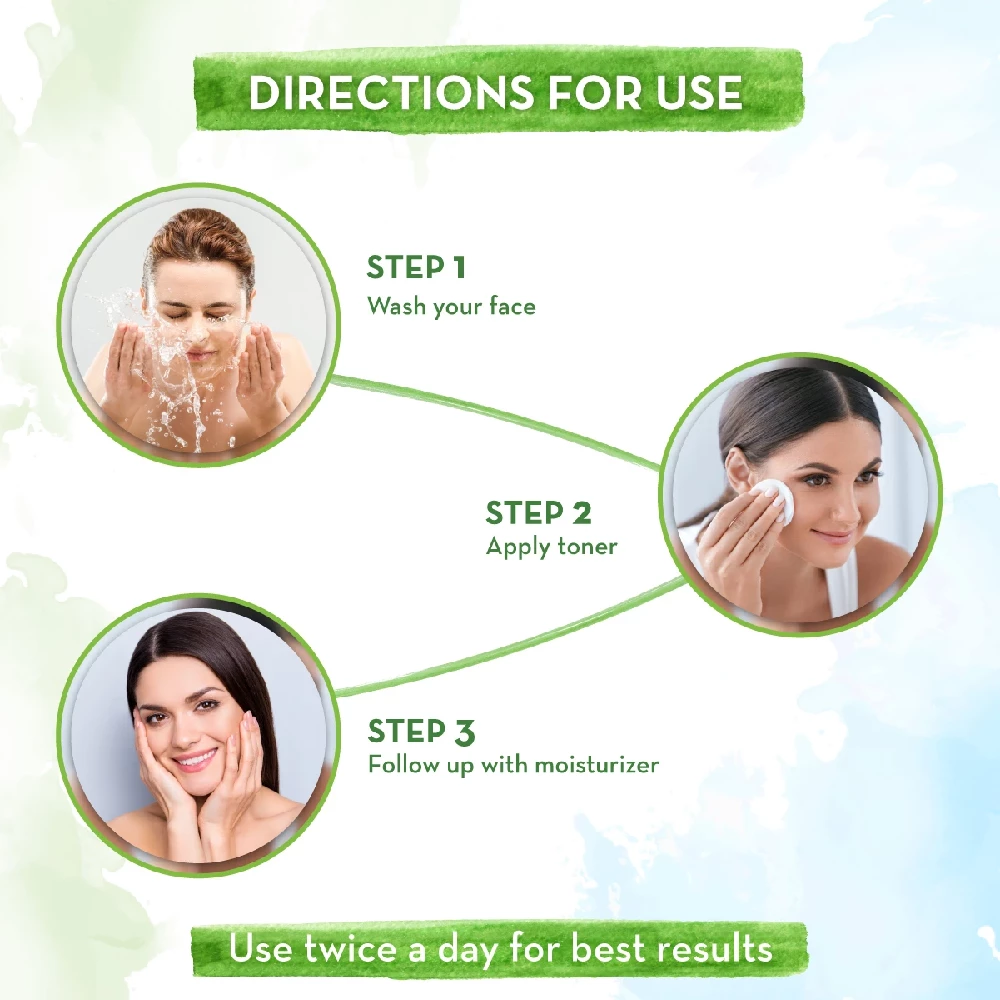 Niacin Face Toner with Niacinamide and Witch Hazel for Acne and Open Pores - Image 4