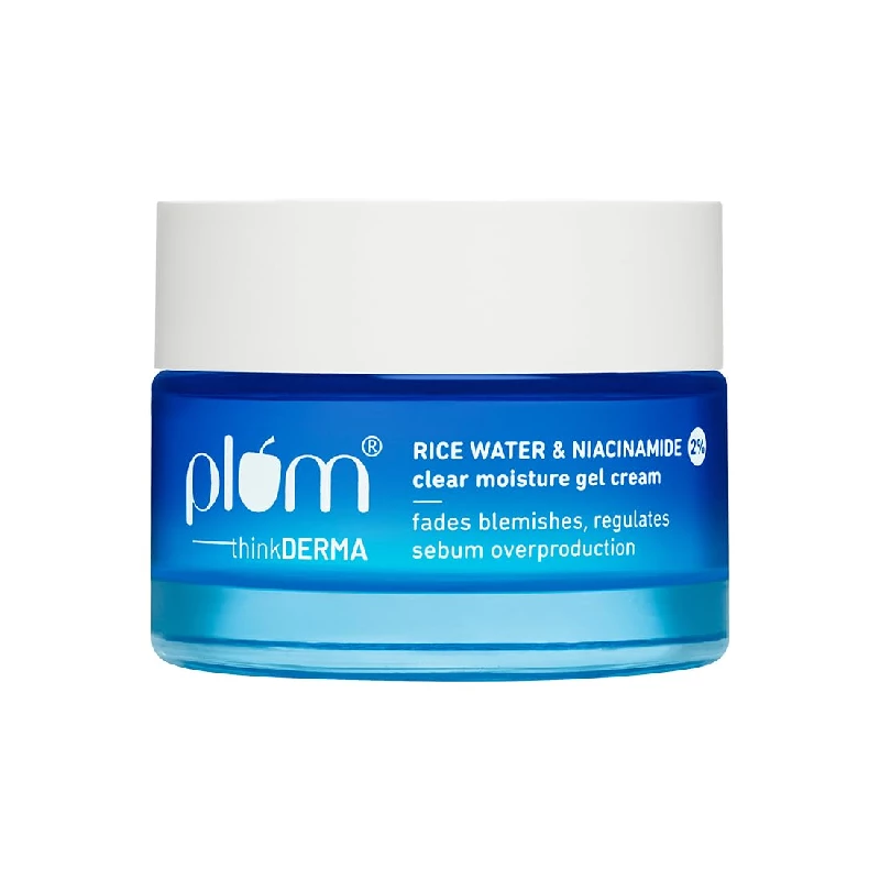 Plum Niacinamide & Rice Water Super Light Gel Cream Plum Niacinamide & Rice Water Super Light Gel Cream-Pack Size-50 g