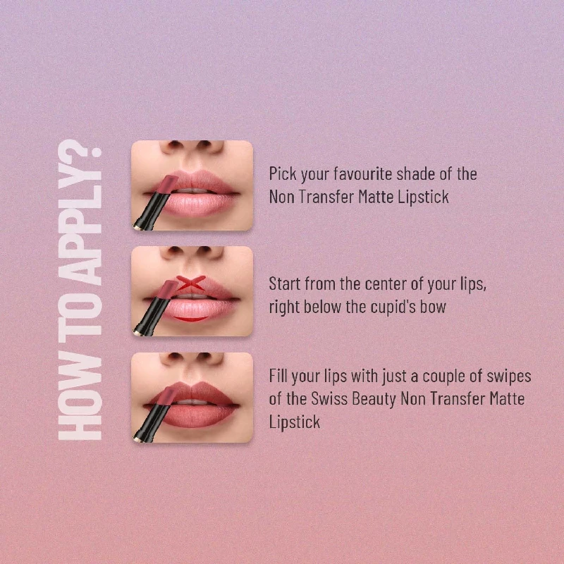 Non-Transfer Waterproof Lipstick - Image 7