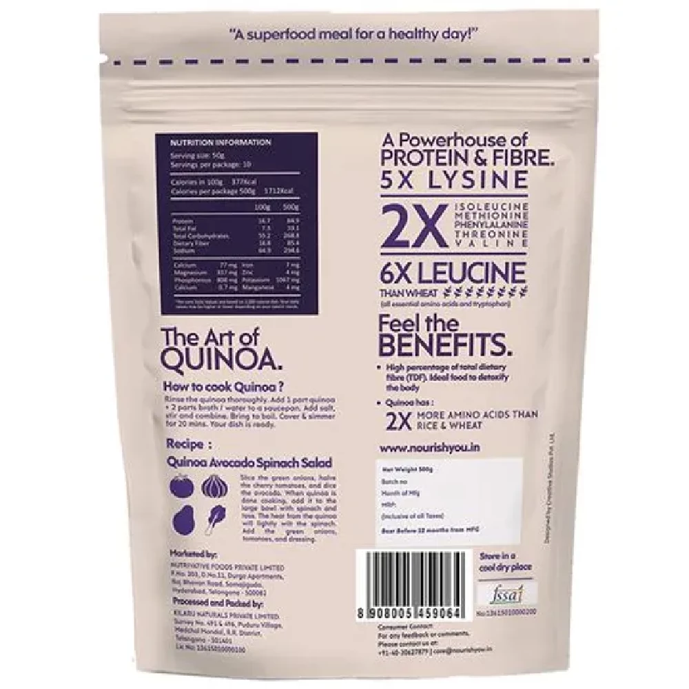 Nourish you Quinoa - Organic Red - Image 2