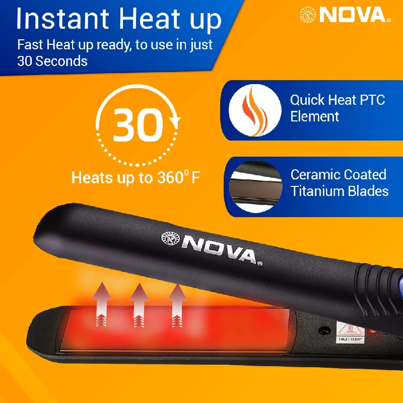 Nova NHS Selfie Hair Straightener - Image 2