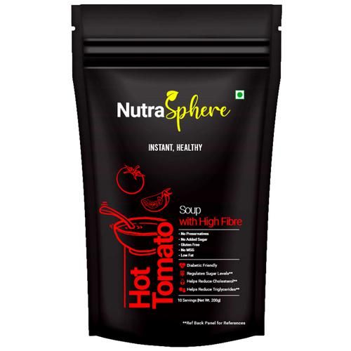 NutraSphere Hot Tomato & Manchow Soups - Combo with High Fibre NutraSphere Hot Tomato & Manchow Soups - Combo with High Fibre--400 g