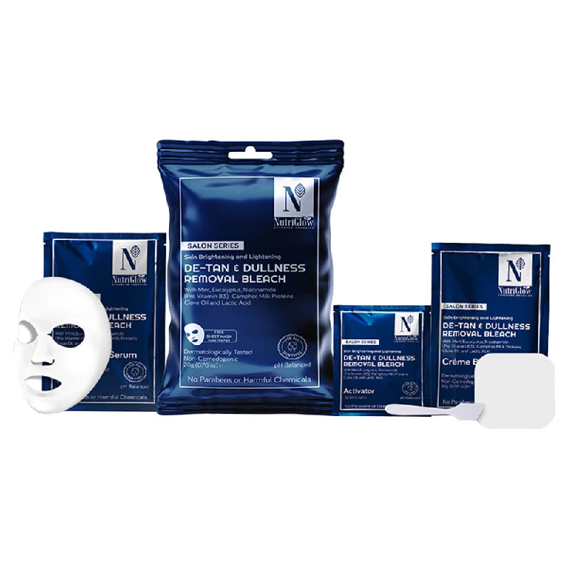 NutriGlow Advanced Organics De-Tan & Dullness Removal Bleach - Image 5