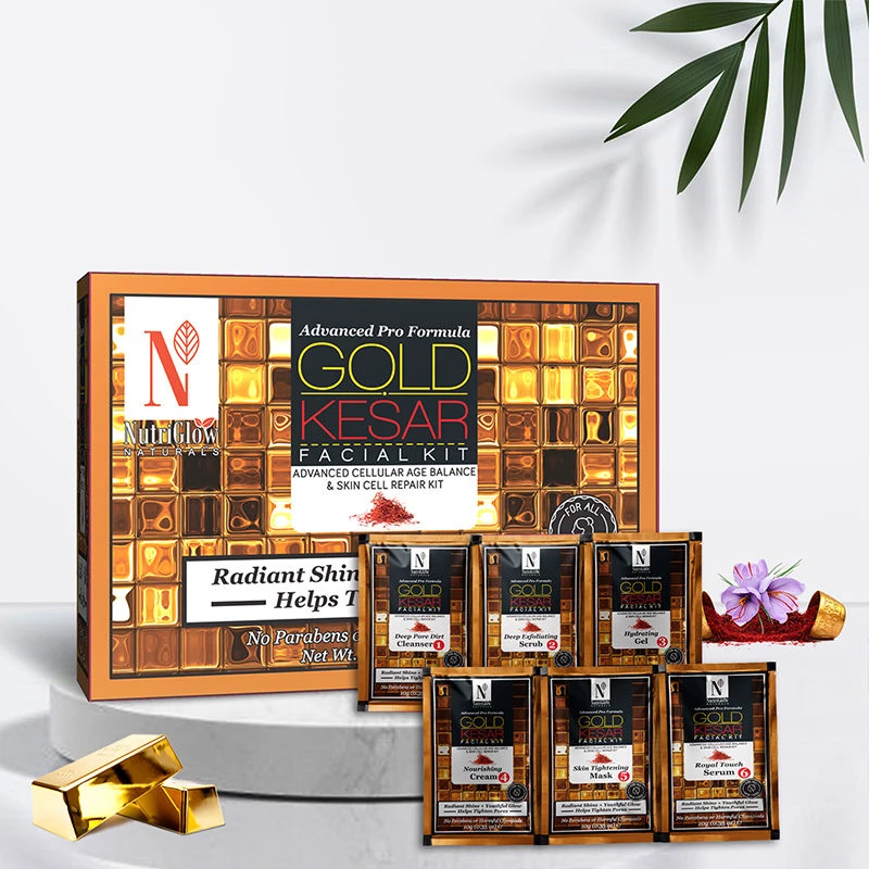 NutriGlow Naturals Advanced Pro Facial Kit - Set Of 5 - Image 4