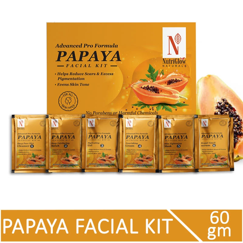 NutriGlow Naturals Advanced Pro Papaya Facial Kit