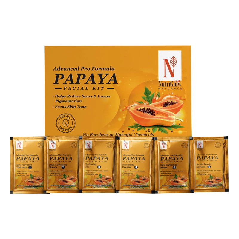 NutriGlow Naturals Advanced Pro Papaya Facial Kit - Image 2