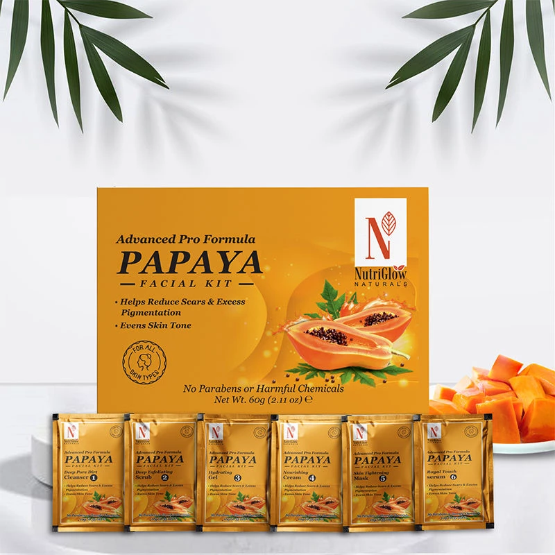 NutriGlow Naturals Advanced Pro Papaya Facial Kit - Image 3