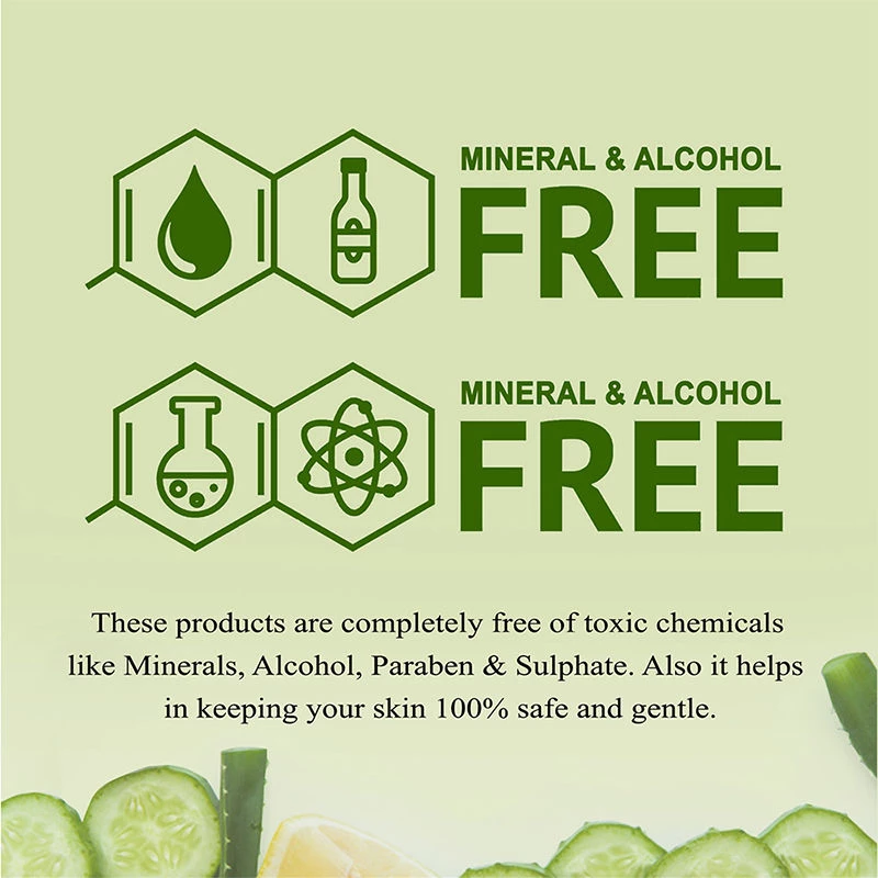 NutriGlow Naturals Aloe Vera & Cucumber Facial Kit With Hyaluronic Acid and Pro Vitamin B5 - Image 6