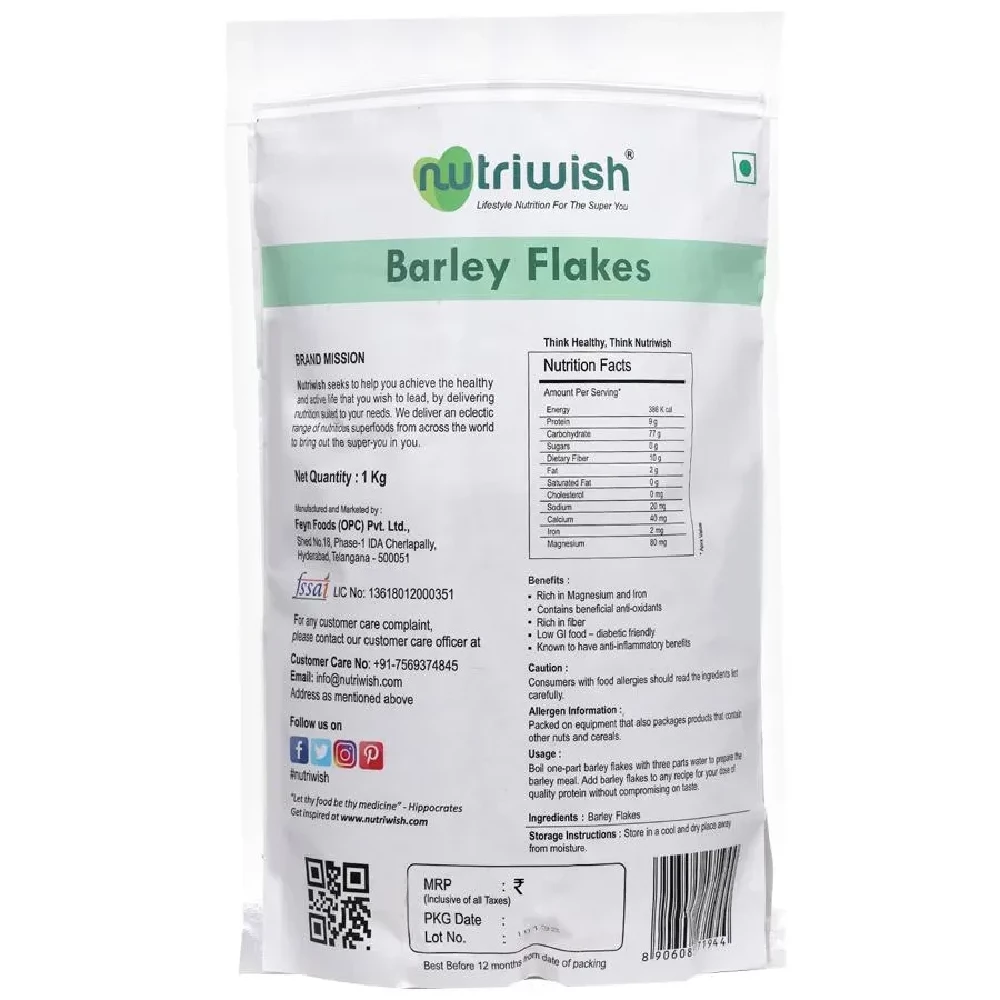 Nutriwish Barley Flakes - Image 8