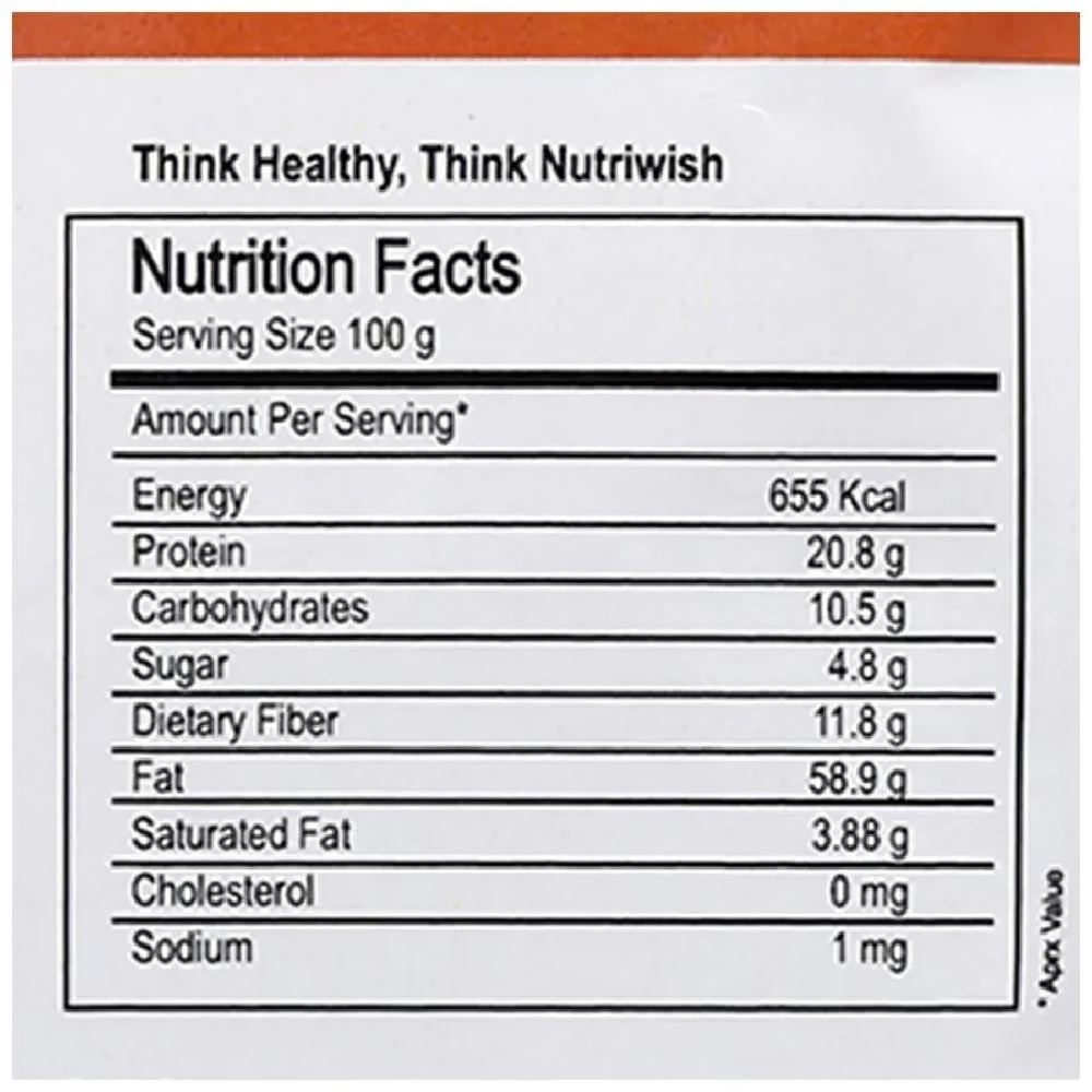 Nutriwish Unblanched Almond Flakes - Image 4