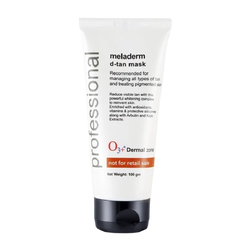O3+ Dermal Zone Meladerm D-Tan Mask O3+ Dermal Zone Meladerm D-Tan Mask-Pack Size-100 g