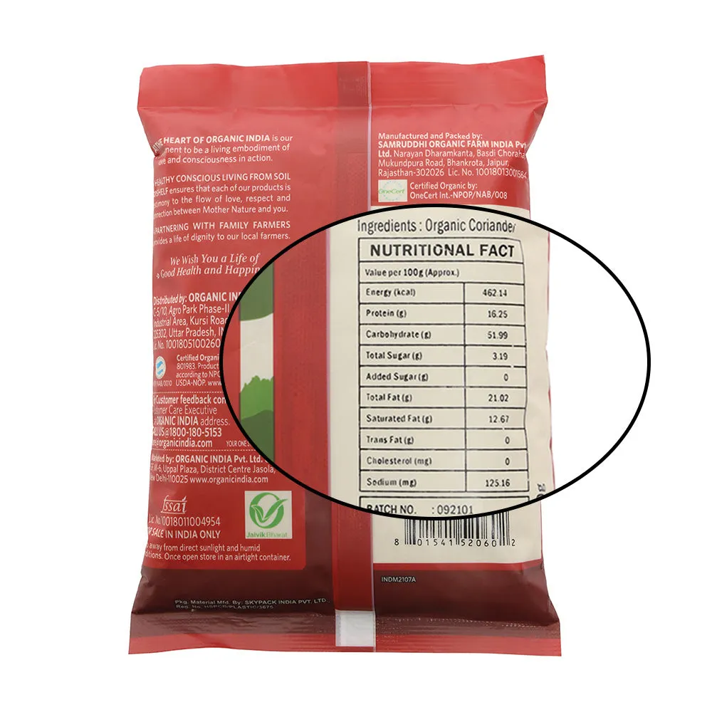 ORGANIC INDIA Coriander - Image 3
