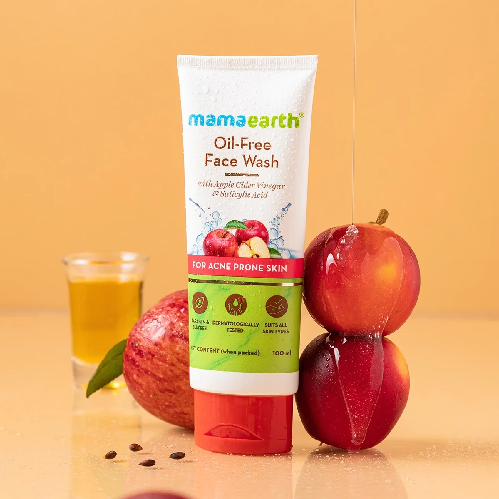 Oil-Free Face Wash with Apple Cider Vinegar & Salicylic Acid for Acne-Prone Skin - Image 10