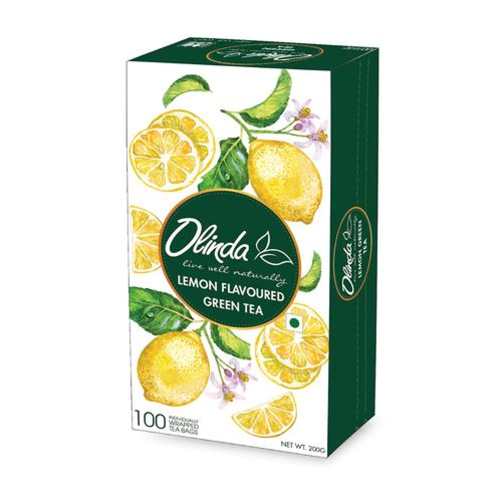 Olinda Green Tea Lemon Flavoured