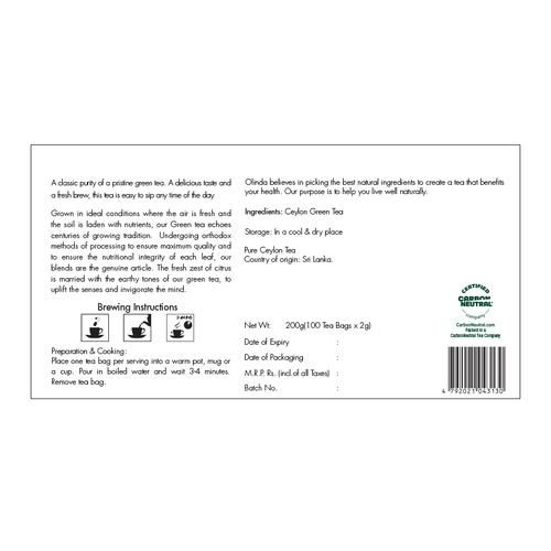 Olinda Green Tea - Natural & Pure - Image 2