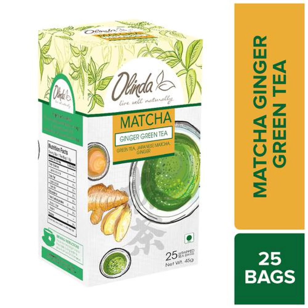 Olinda Matcha Ginger Green Tea
