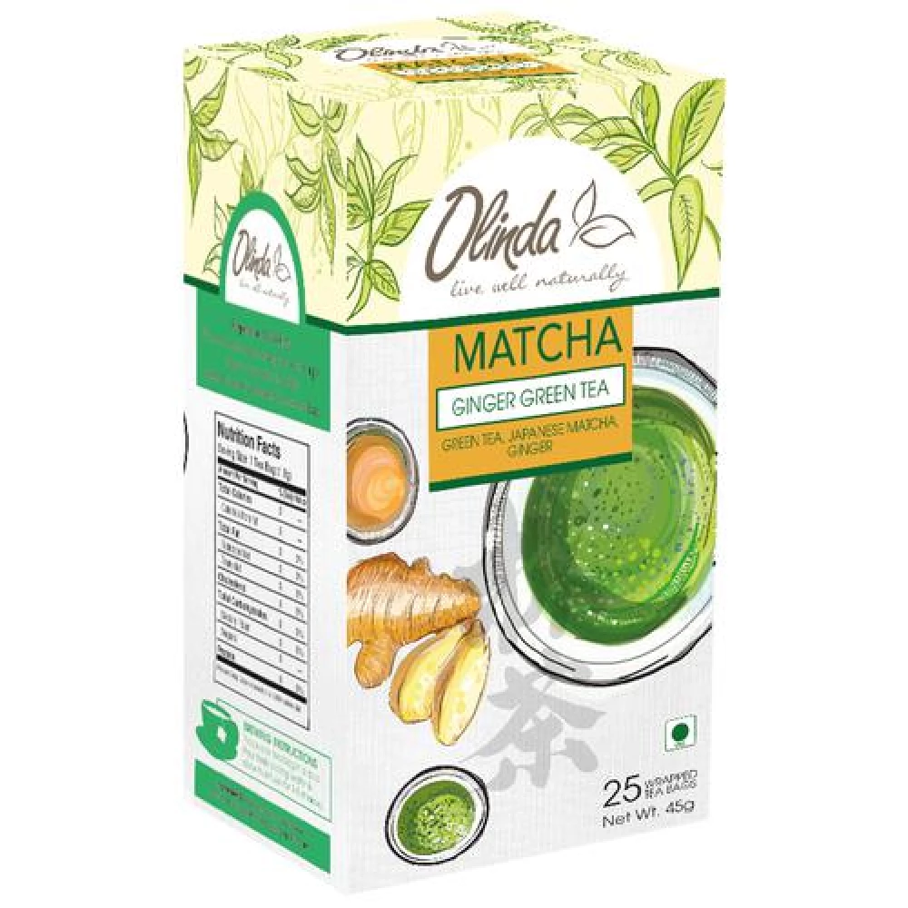 Olinda Matcha Ginger Green Tea - Image 2