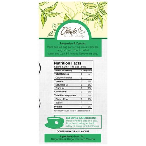 Olinda Matcha Ginger Green Tea - Image 7