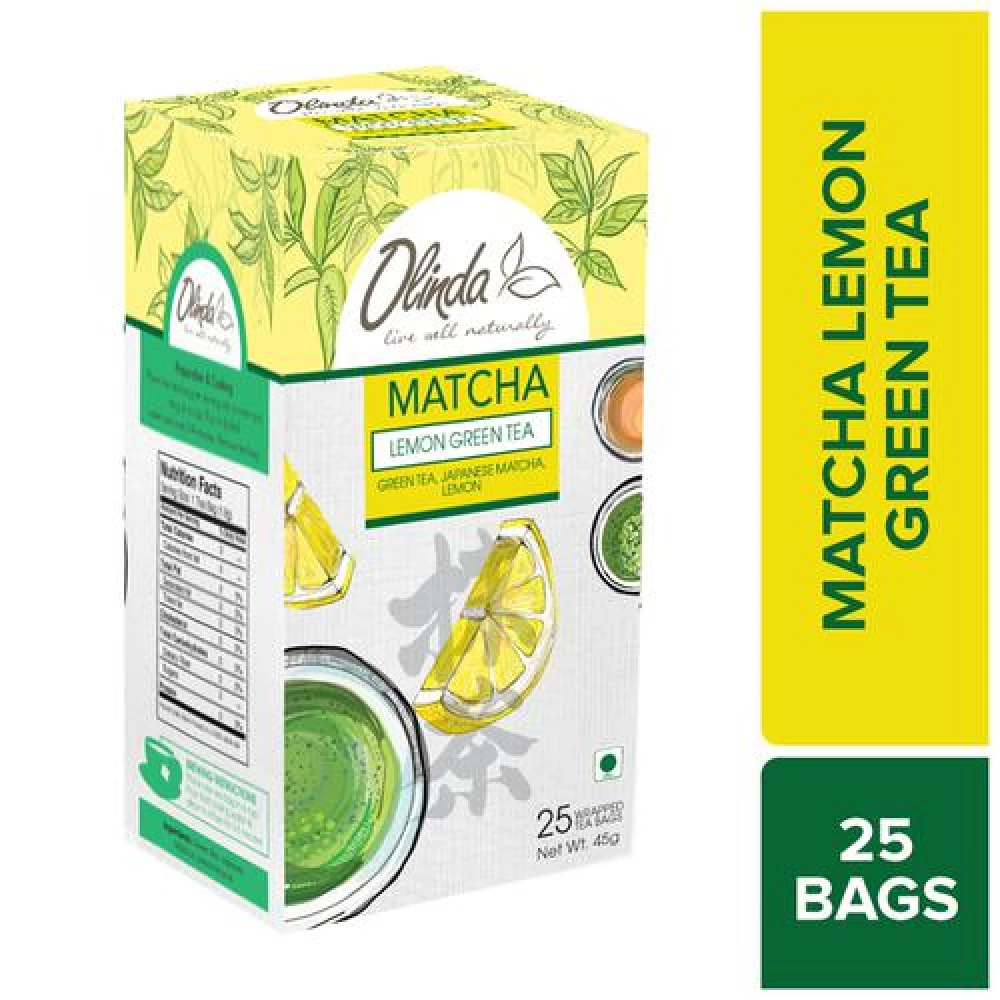Olinda Matcha Lemon Green Tea