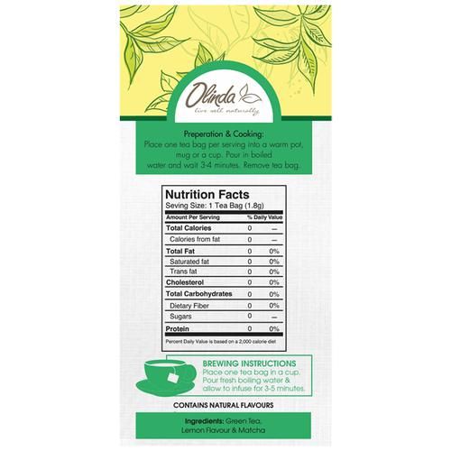 Olinda Matcha Lemon Green Tea - Image 7