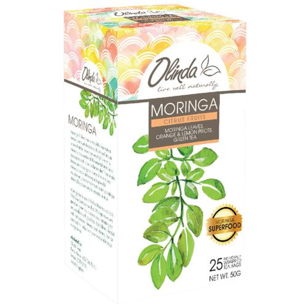 Olinda Moringa Citrus Fruits Tea - Image 2
