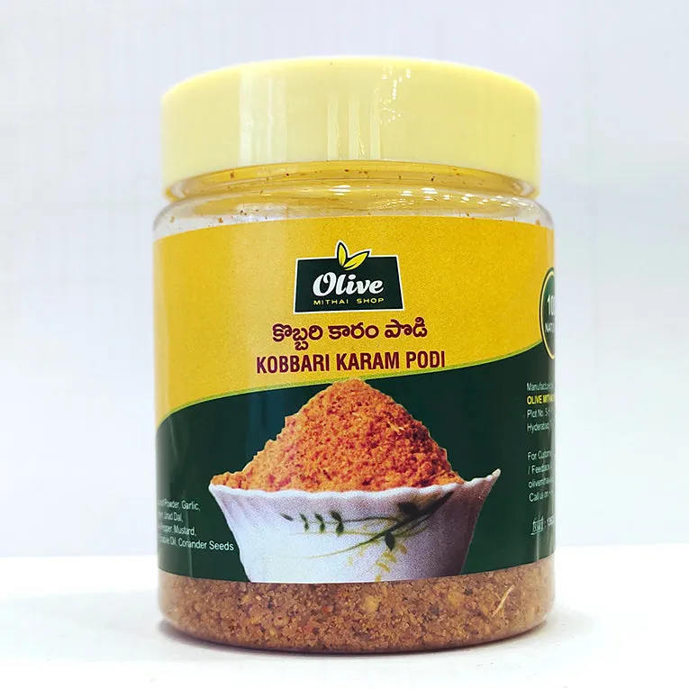 Olive Mithai Coconut Karam