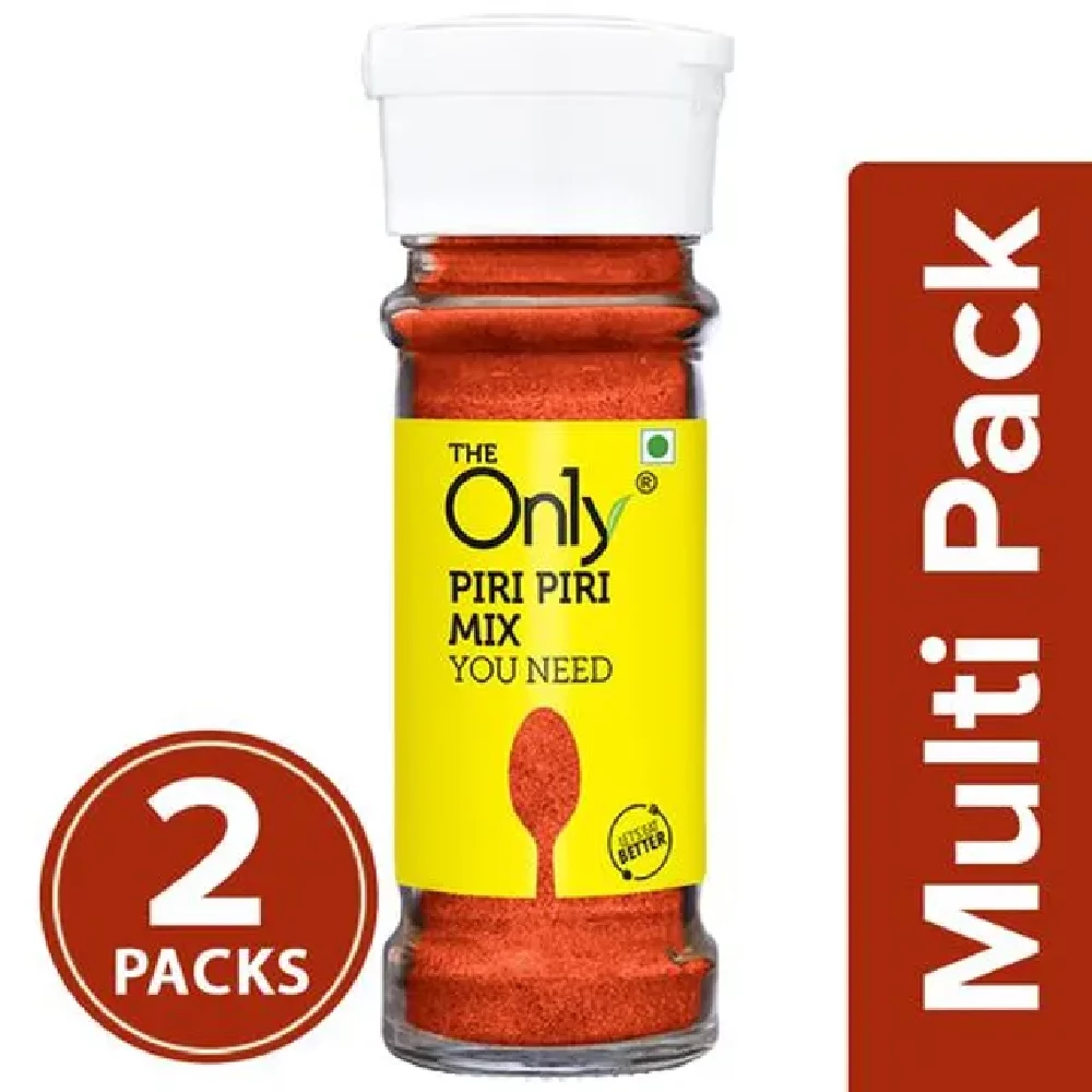 On1y Piri Piri Seasoning - Spicy & Tangy Mix For French Fries & Snacks On1y Piri Piri Seasoning - Spicy & Tangy Mix For French Fries & Snacks--52 g