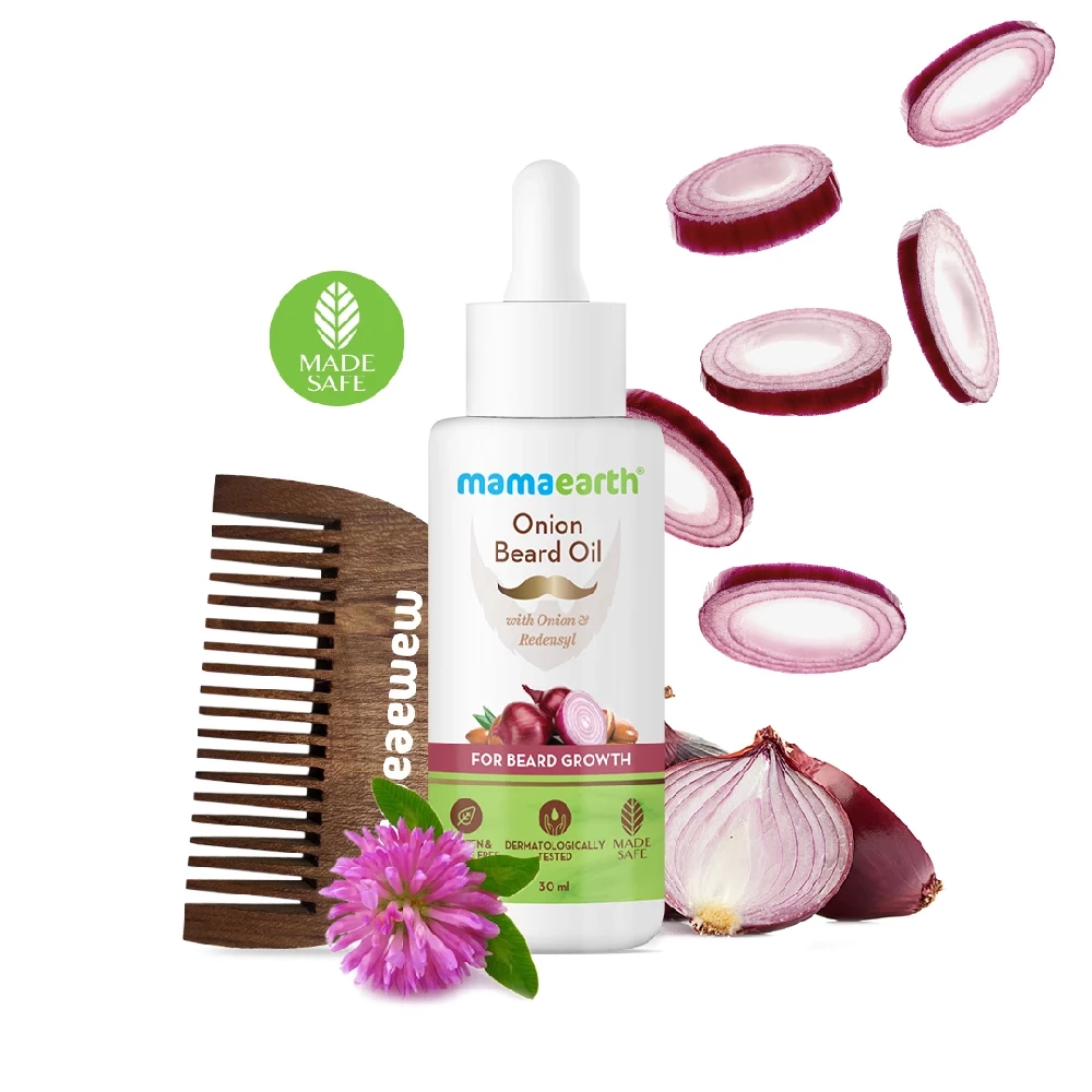 Onion Beard Oil With Onion & Redensyl For Beard Growth