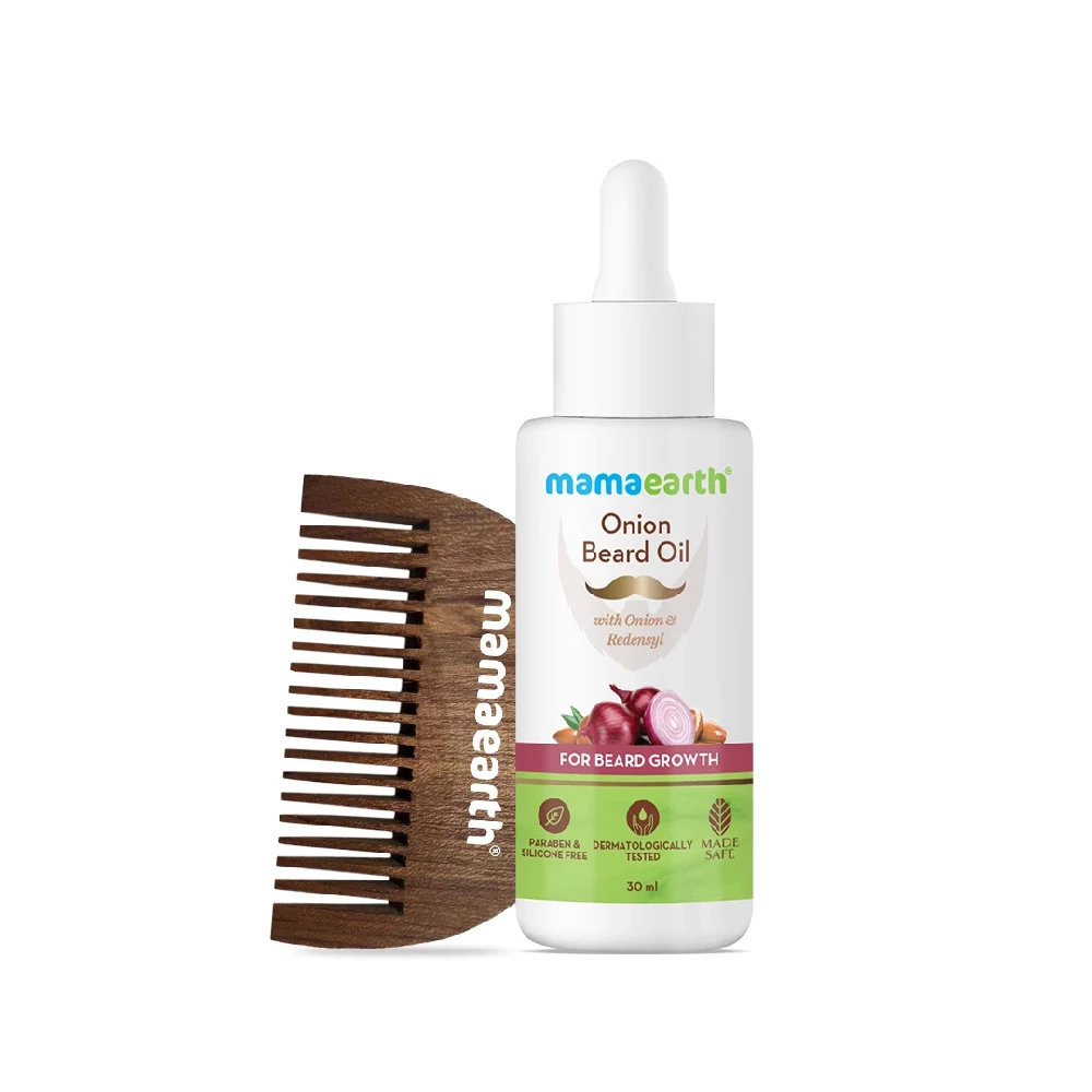 Onion Beard Oil with Onion & Redensyl For Beard Growth - Image 7