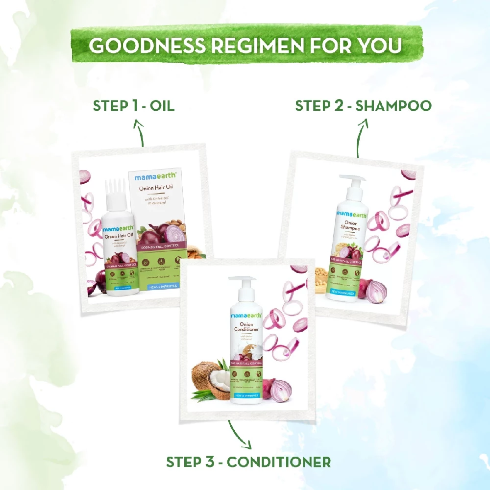 Onion Hair Oil for Hair Regrowth and Hair Fall Control - Image 7
