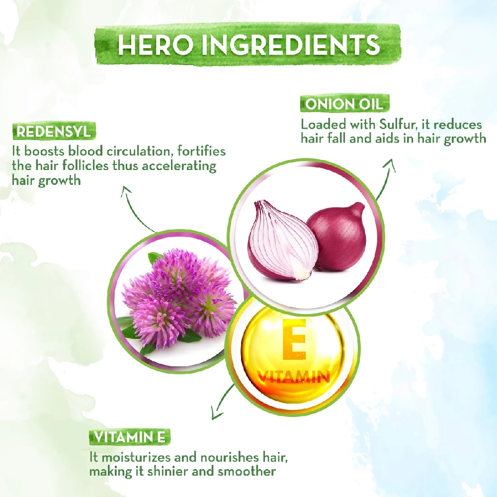 Onion Hair Styling Cream for Men with Onion & Redensyl for Nourishment & Styling - Image 3
