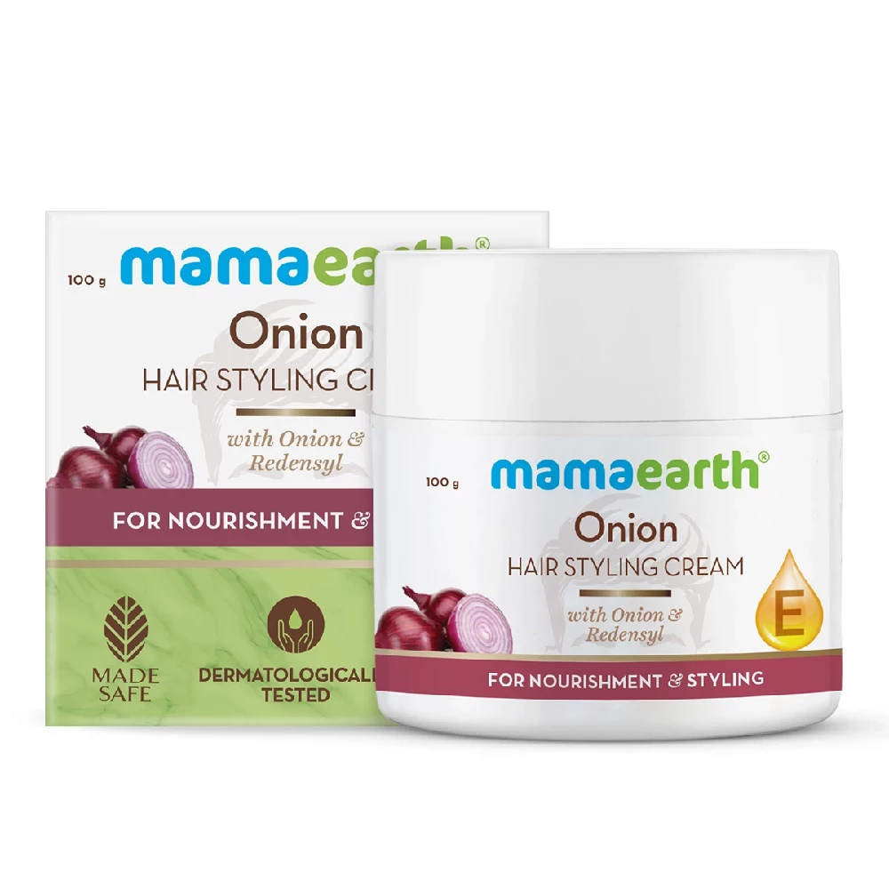 Onion Hair Styling Cream for Men with Onion & Redensyl for Nourishment & Styling - Image 5