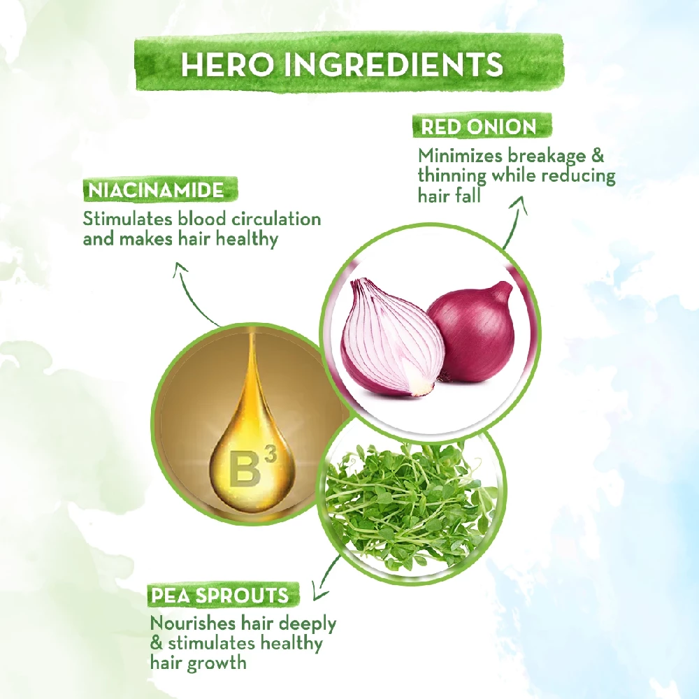 Onion Scalp Serum with Onion and Niacinamide for Healthy Hair Growth - Image 3
