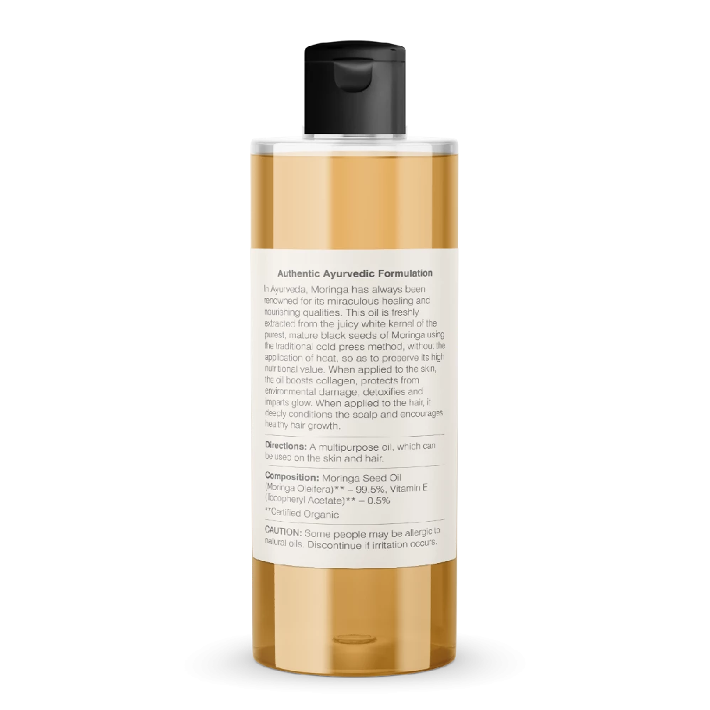 Organic Cold Pressed Virgin Oil Moringa - Image 2
