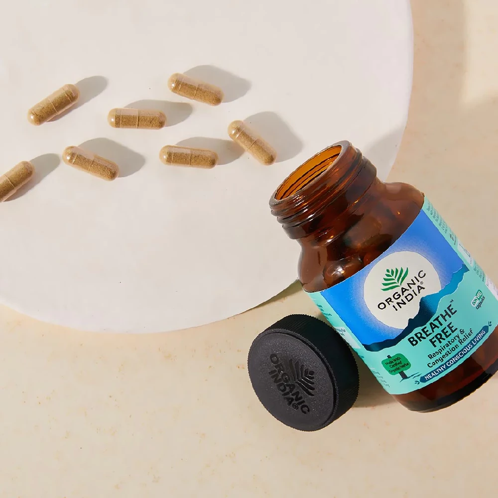 Organic India Breathe Free Capsules - Image 7