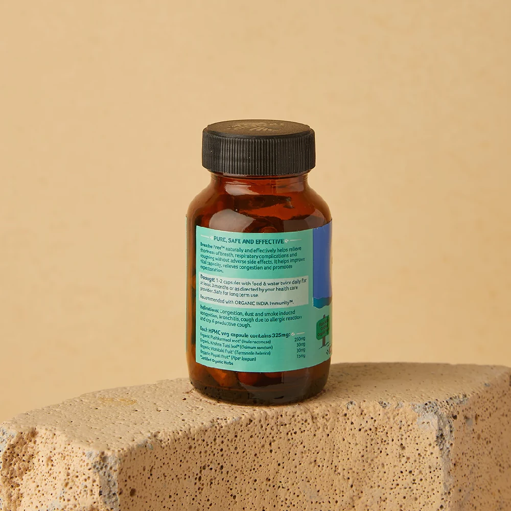 Organic India Breathe Free Capsules - Image 10