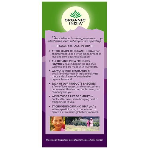 Organic India Organic Tulsi Green Tea - Jasmine - Image 8