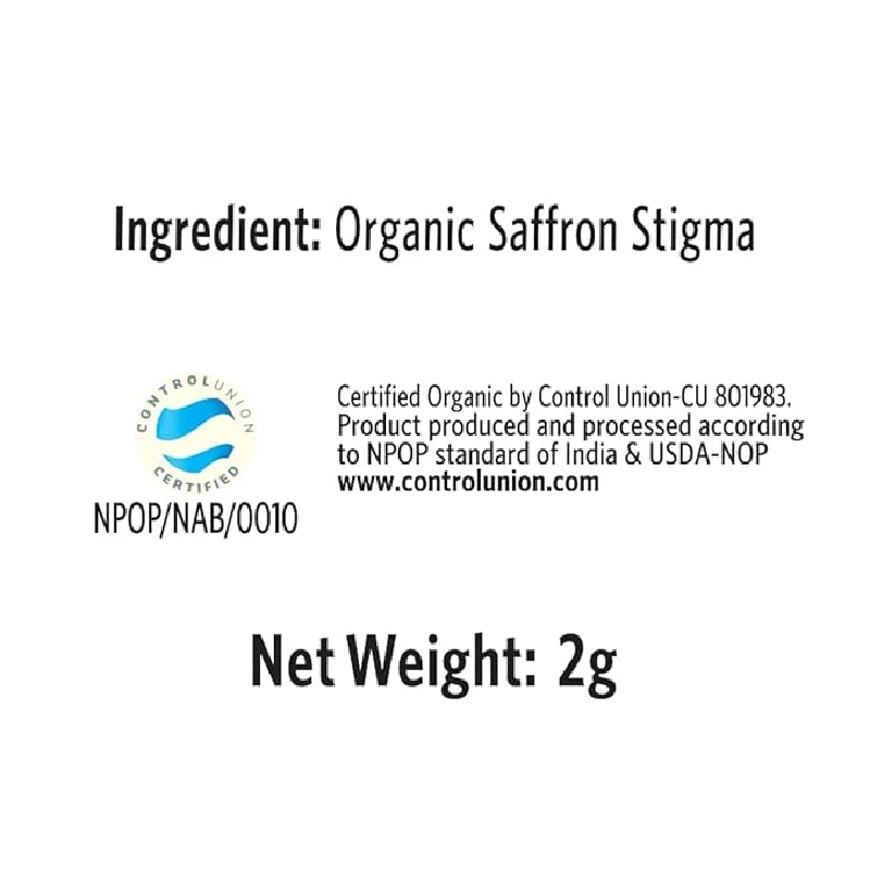Organic India Saffron Threads - Image 2