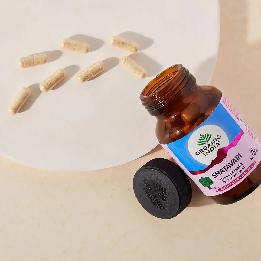 Organic India Shatavari Capsules - Image 3