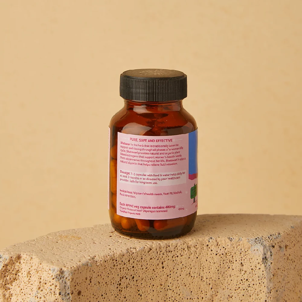 Organic India Shatavari Capsules - Image 4