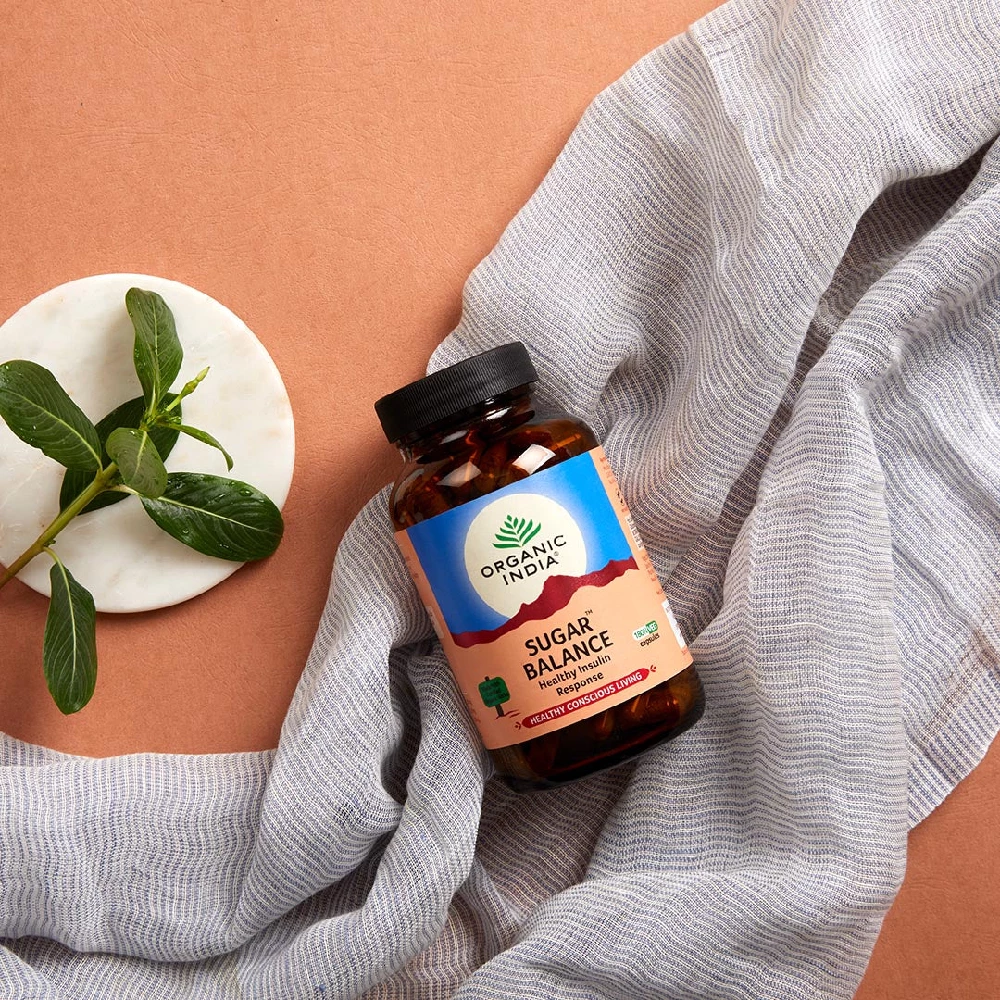 Organic India Sugar Balance Capsules