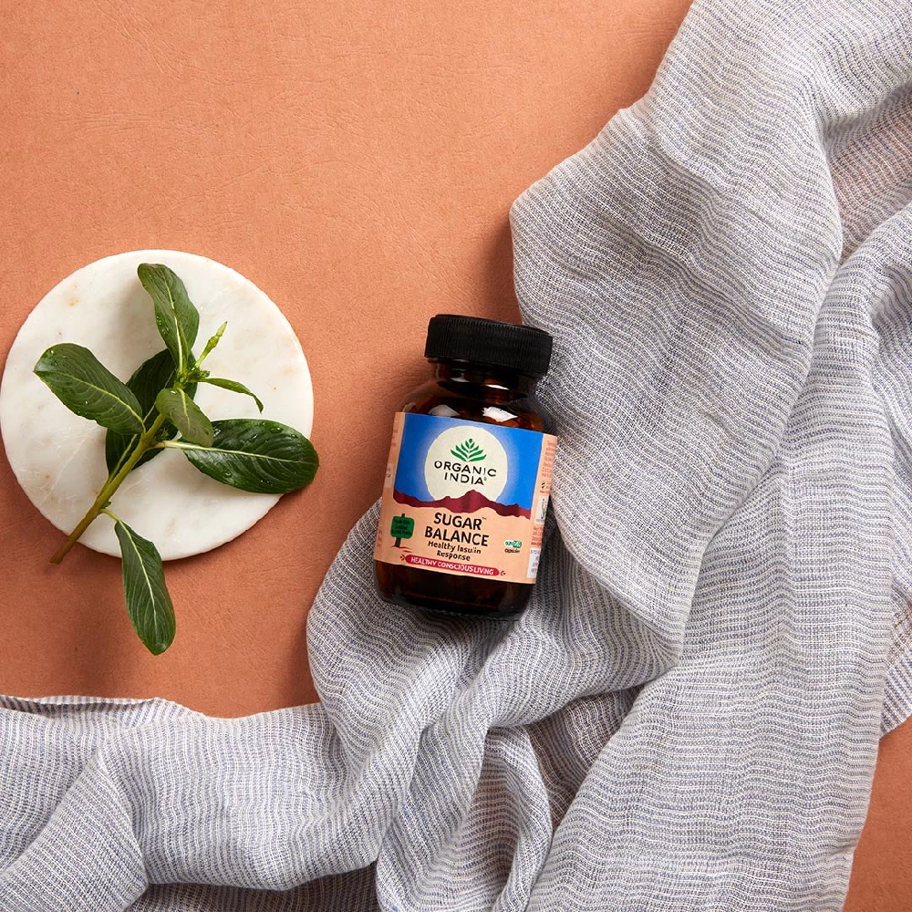 Organic India Sugar Balance Capsules - Image 6