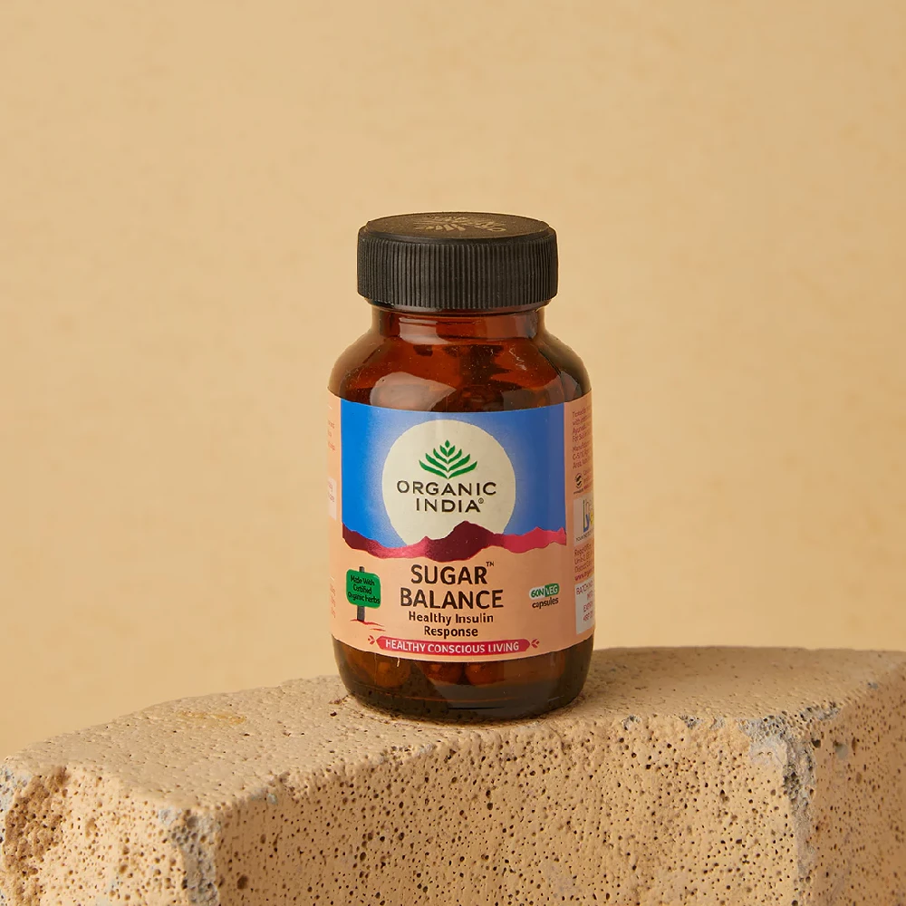 Organic India Sugar Balance Capsules - Image 8