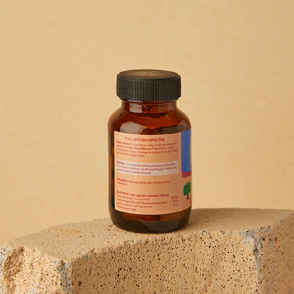 Organic India Sugar Balance Capsules - Image 9