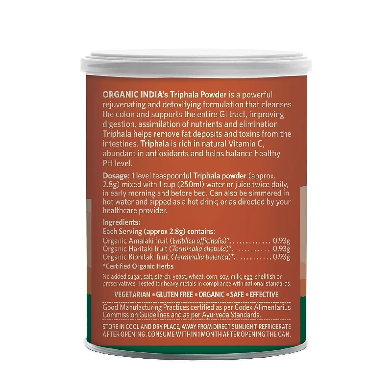 Organic India Triphala Powder Immune Support - Image 3