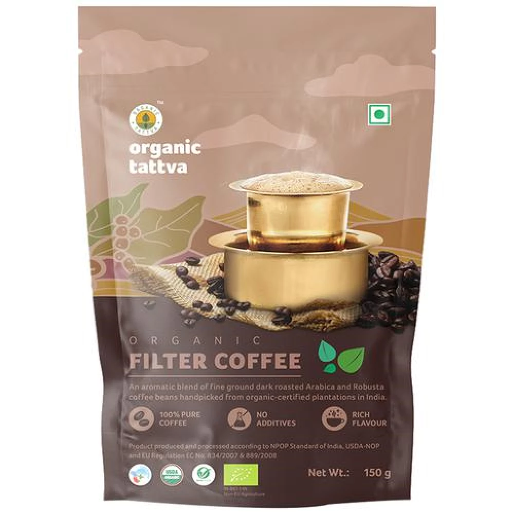 Organic Tattva Filter Coffee Organic Tattva Filter Coffee--150 g