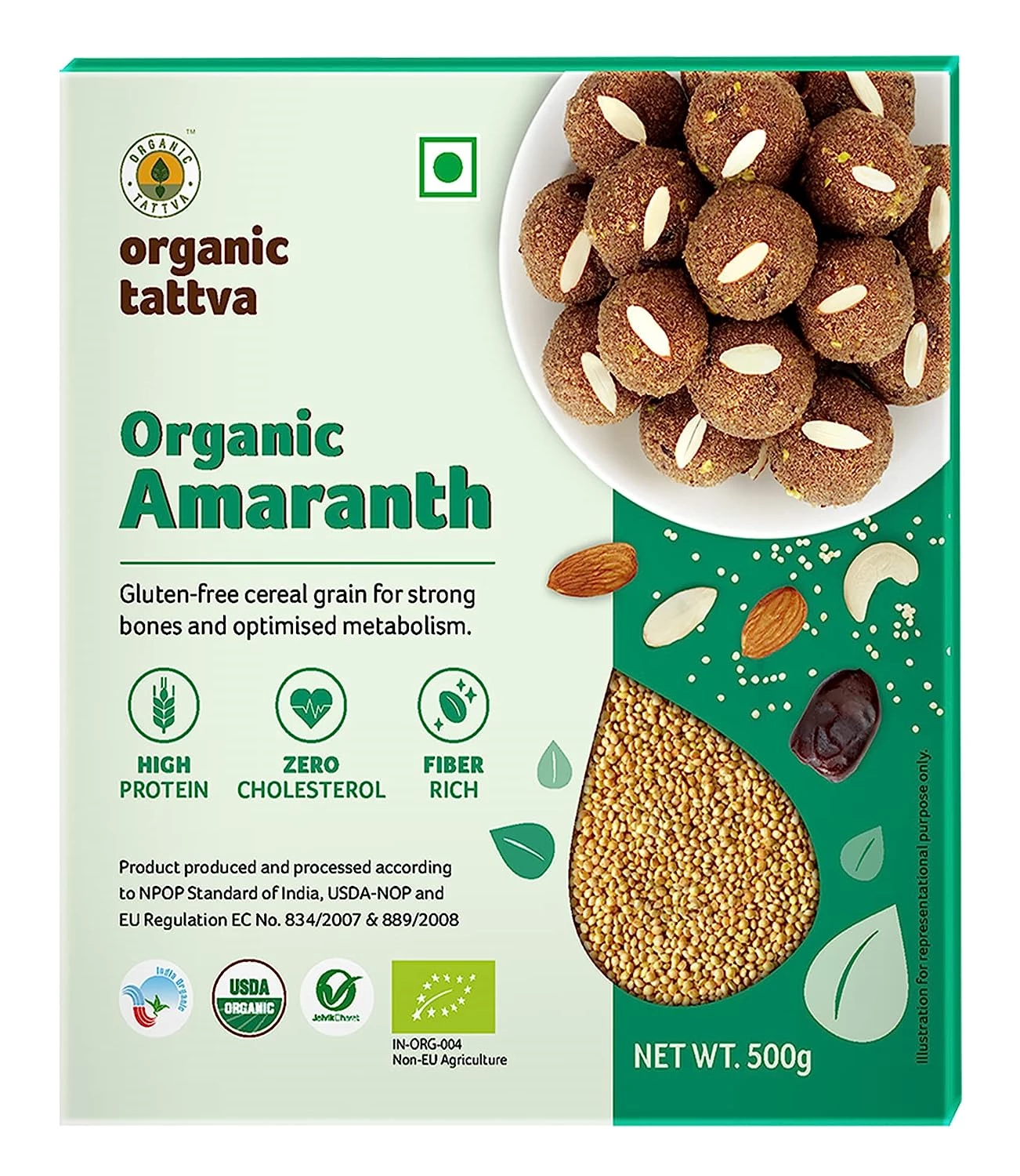Organic Tattva Organic Amaranth Seeds - Image 1