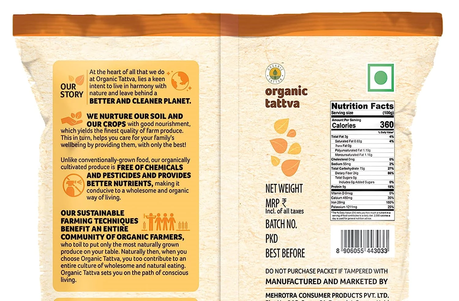Organic Tattva Organic Black Pepper Powder - Image 3