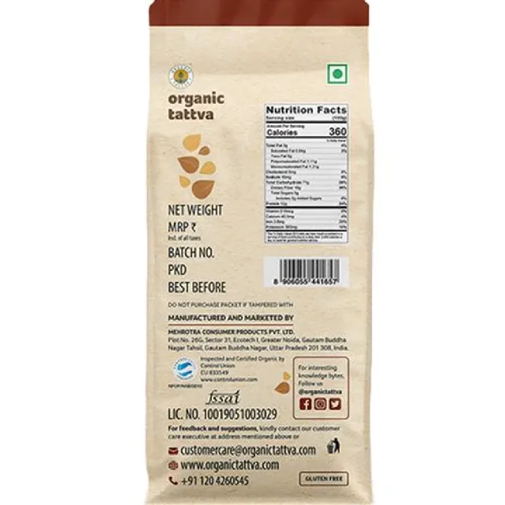 Organic Tattva Organic Buckwheat (Kuttu) Flour - Image 2